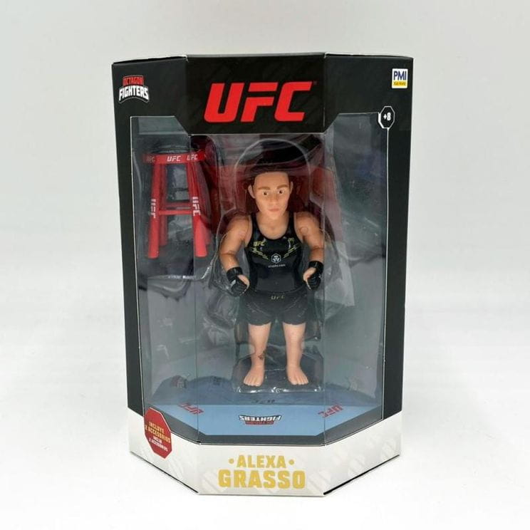 Figuras Y Minimundos Bizak Ufc Leyendas-Maxi Figura Articulada Con Accesorios Alexa Grasso negro para niños