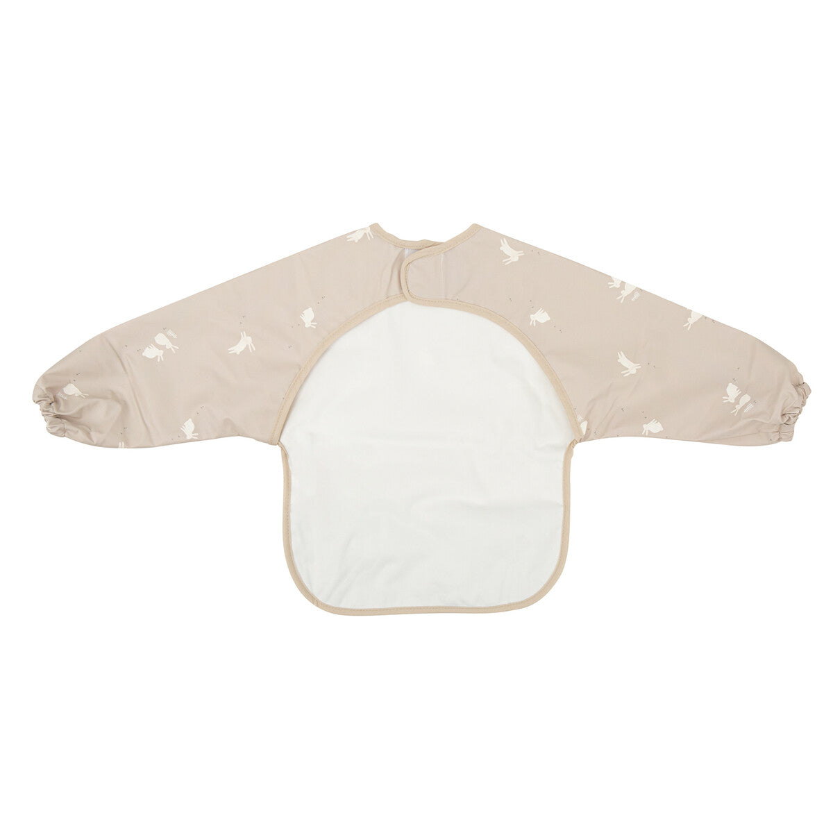 Para Comer Bimbidreams Babero C/Mangas Eva 40X75 Modelo Bunny Gris beige para bebe