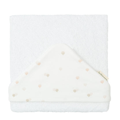 Baño Bimbidreams Maxicapa De Baño 100X100 Cm Ciel Blanco/Lino multicolor para bebe