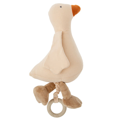 Muñecas Y Peluches Bimbidreams Peluche Musical Oca 30 Cm H.Forest Lino beige para bebe