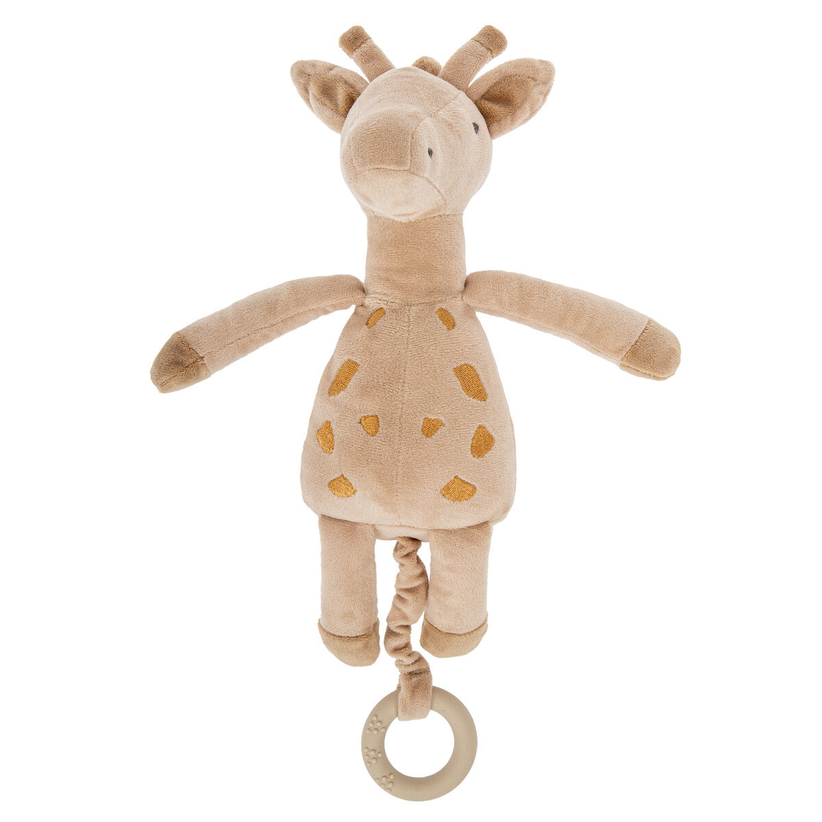 Muñecas Y Peluches Bimbidreams Peluche Musical Jirafa  30 Cm Noe Blanco/Lino beige para bebe