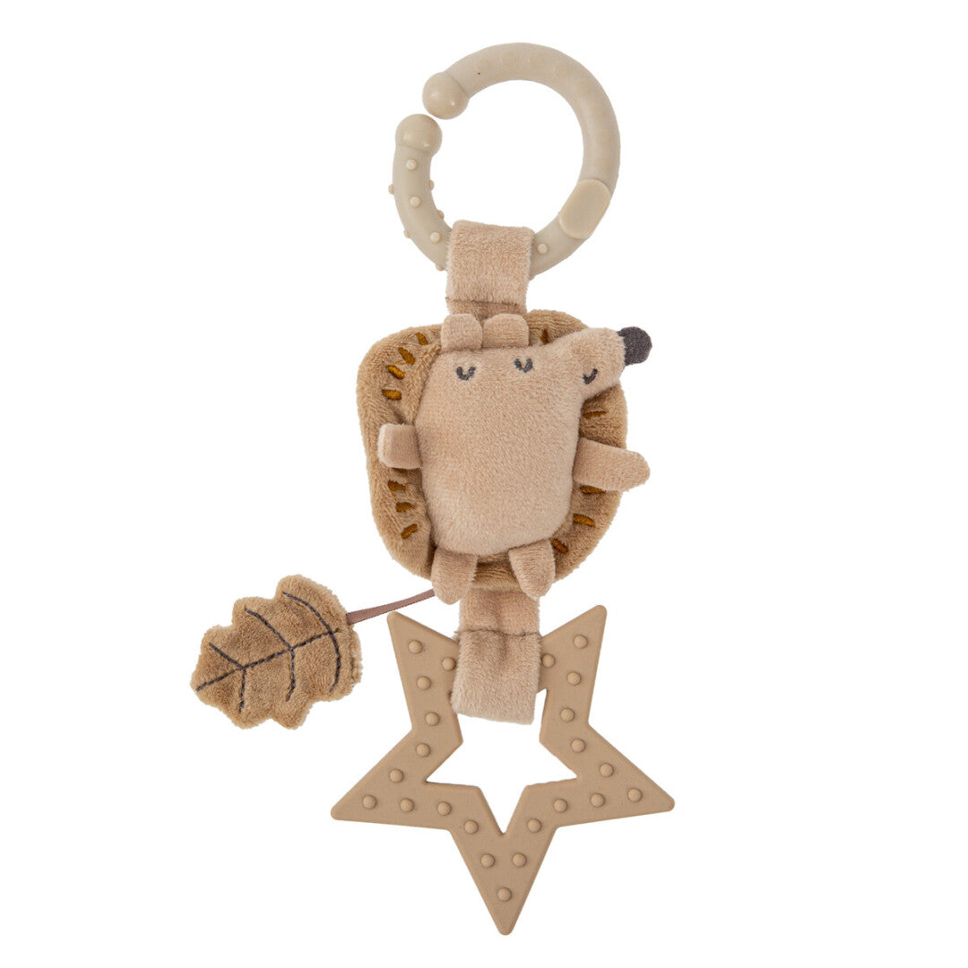 Regalos Bimbidreams Sonajero Mordedor Noe Blanco/Lino beige para bebe