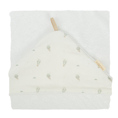 Accesorios Bimbidreams Maxicapa De Baño 100X100Cm Blue Sky verde para bebe