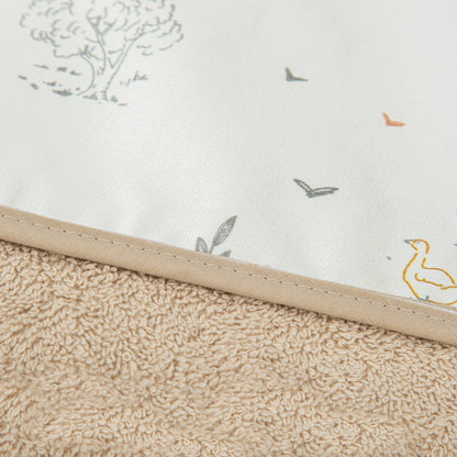 Baño Bimbidreams Maxicapa De Baño 100X100 Cm Campo Lino multicolor para bebe