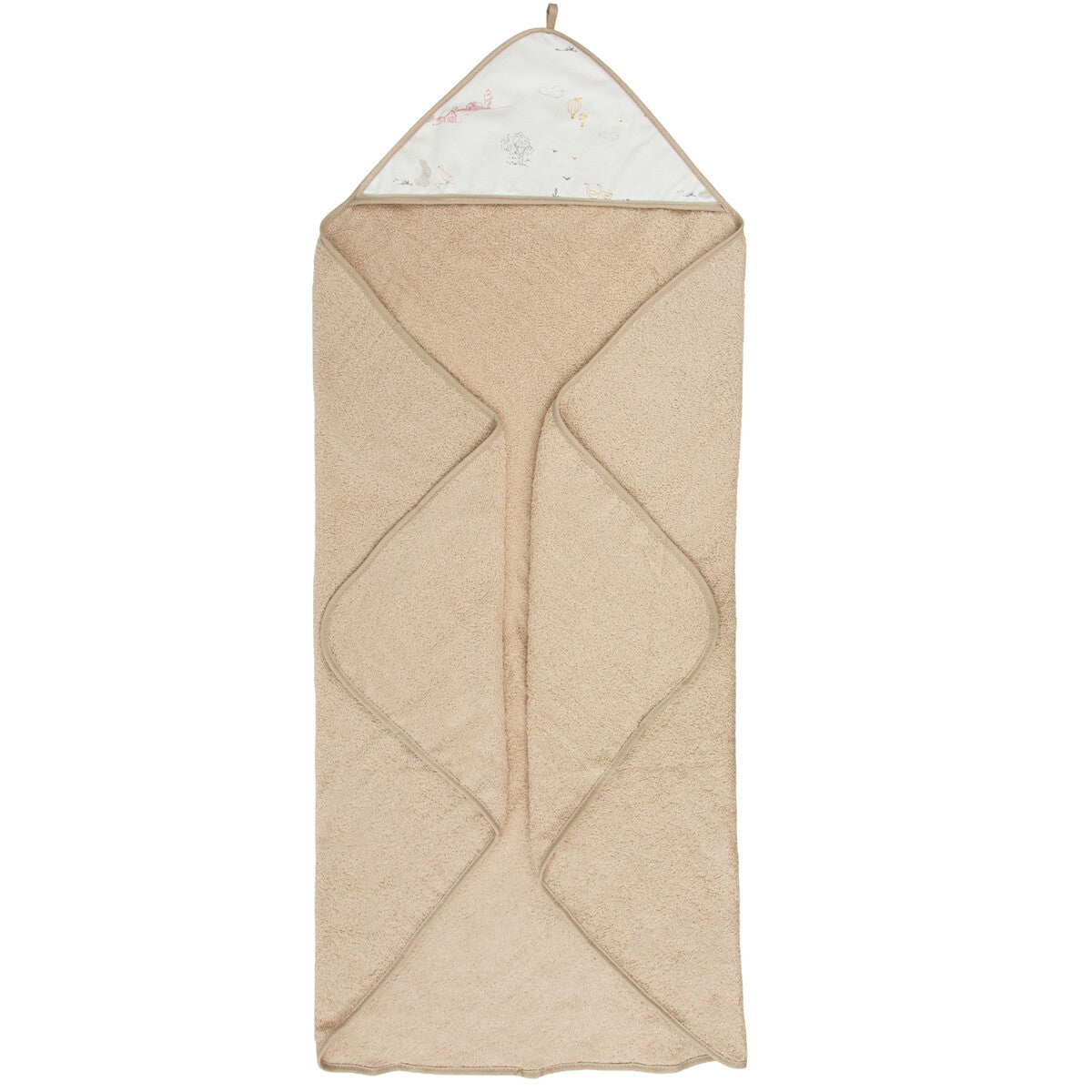 Baño Bimbidreams Maxicapa De Baño 100X100 Cm Campo Lino multicolor para bebe