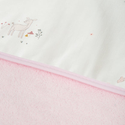 Baño Bimbidreams Maxicapa De Baño 100X100 Cm Deer Rosa multicolor para bebe