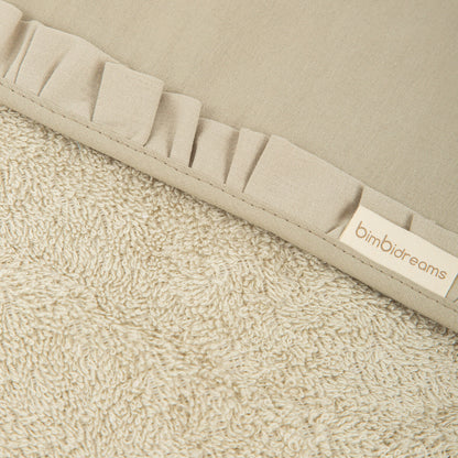 Baño Bimbidreams Maxicapa Baño Dúo 100X100 Cm Stone Washed Verde multicolor para bebe