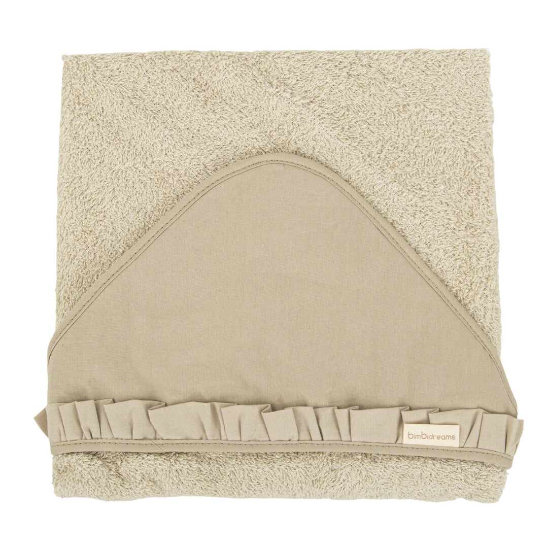 Baño Bimbidreams Maxicapa Baño Dúo 100X100 Cm Stone Washed Verde multicolor para bebe