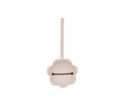 Lactancia Tutete Portachupetes Silicona Flor Ivory beige para bebe