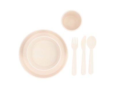 Para Comer Tutete Vajilla Infantil Ivory multicolor para niños