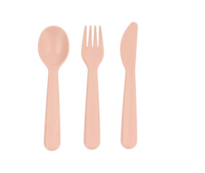Para Comer Tutete Vajilla Infantil Light Pink 6 Pcs multicolor para niños