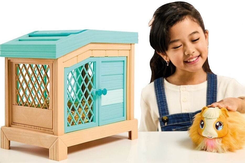 Figuras Y Minimundos Giochi Preziosi Little Live Pets Mama Sorpresa -Conejito De Indias- marrón para niños