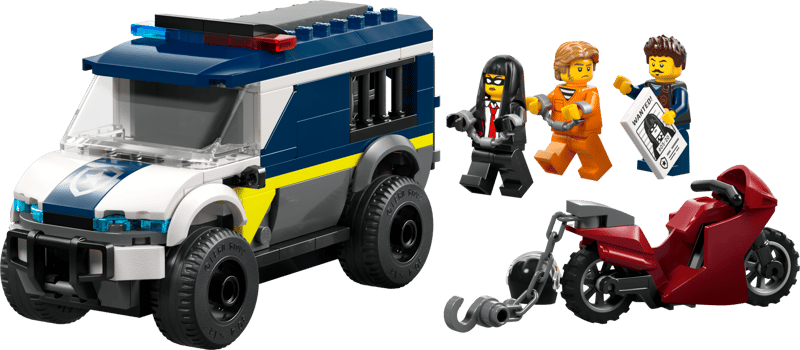 Construcciones Y Puzzles Lego Furgoneta De Transporte Penitenciario De Policía multicolor para niños