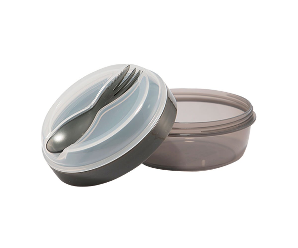 Para Comer Tutete Carl Oscar - Caja De Almuerzo Con Tapa Refrigerante N'Ice Cup Gris gris para niños