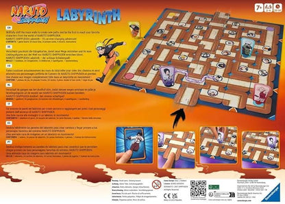 Juegos De Mesa Ravensburger Labyrinth Naruto Shippuden multicolor para niños