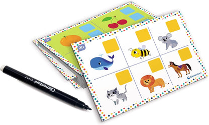 Juegos De Mesa Clementoni Maletín Magnético Alfabeto Y Animales multicolor para niños