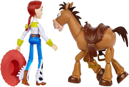 Figuras Y Minimundos Mattel Games Toy Story 5 Jessie Y Perdigón Pack De 2 Figuras multicolor para niños