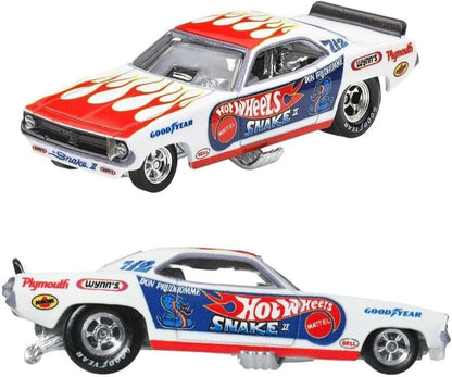 Vehículos Y Radiocontrol Mattel Games Hot Wheels Premium-Pack 2 Coches ´72 Plymouth Cuda Fc - Rob´N Pinks Tm multicolor para niños