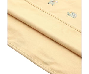 Aire Libre Monnëka Poncho De Playa Surf Van amarillo para niños