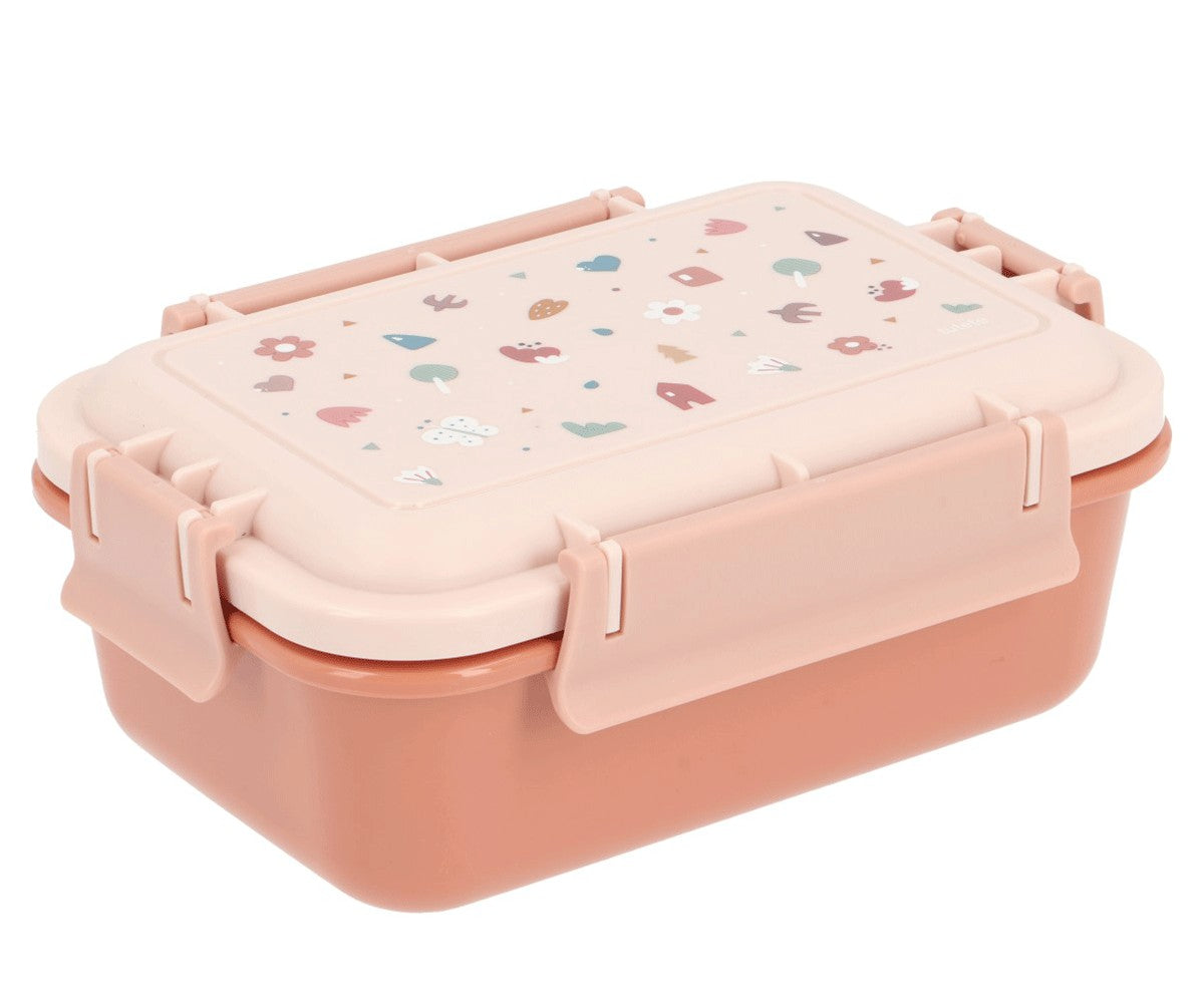 Para Comer Tutete Caja De Almuerzo Bento Geometric Nature rosa para bebe