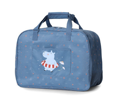 Bolsa Monnëka Bolso De Playa Con Rejilla Hippos multicolor para niños