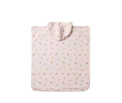 Baño Monnëka Poncho De Playa Antiarena  Mermaid Cats S multicolor para niños
