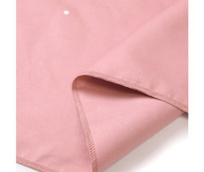 Baño Monnëka Toalla Playa Microfibra Whale Pink multicolor para niños