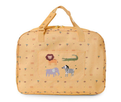 Bolsa Monnëka Bolsa Playa Con Rejilla Wild Animals multicolor para niños