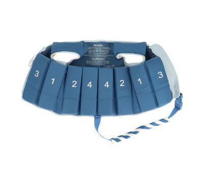 Baño Monnëka Chaleco Flotador Aprendizajestripes Blues &Beyond multicolor para niños