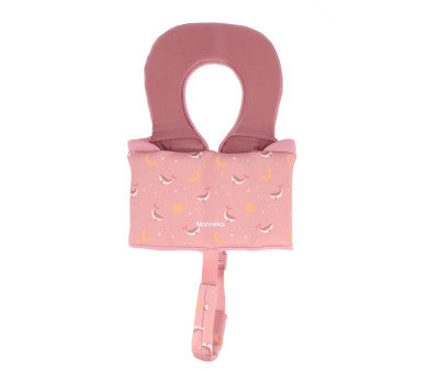 Baño Monnëka Chaleco Flotador Aprendizaje Whale Pink multicolor para niños