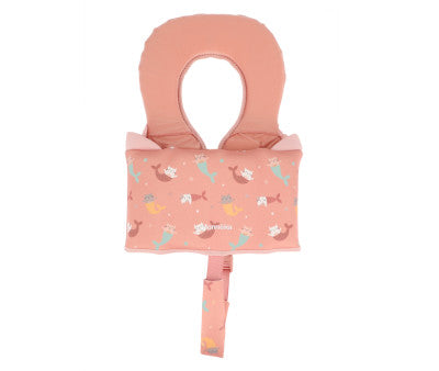 Baño Monnëka Chaleco Flotador Aprendizaje Mermaid Cats multicolor para niños