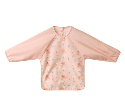 Para Comer Tutete Babero Impermeable Con Mangas Mouse Fairies rosa para niños
