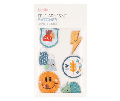 Paseo Tutete Mochila Infantil Solid Green + 6 Parches Autoadhesivos Nature verde para niños