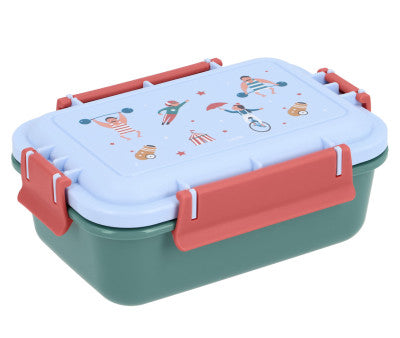 Para Comer Tutete Caja De Almuerzo Bento Circus Show azul para niños