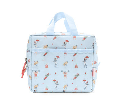 Para Comer Tutete Bolsa Merienda Térmica Circus Show azul para niños