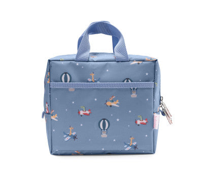 Para Comer Tutete Bolsa Merienda Térmica Planes azul para niños