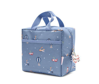 Para Comer Tutete Bolsa Merienda Térmica Planes azul para niños