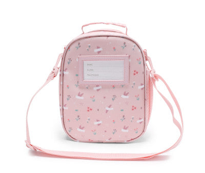 Para Comer Tutete Bolsa Merienda Térmica 3D Blossom Birds rosa para niños