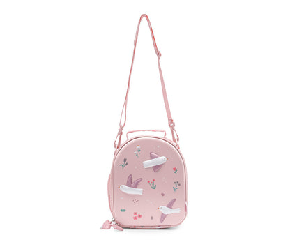 Para Comer Tutete Bolsa Merienda Térmica 3D Blossom Birds rosa para niños