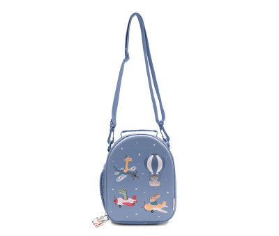 Para Comer Tutete Bolsa Merienda Térmica 3D Planes azul para niños