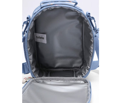 Para Comer Tutete Bolsa Merienda Térmica 3D Planes azul para niños