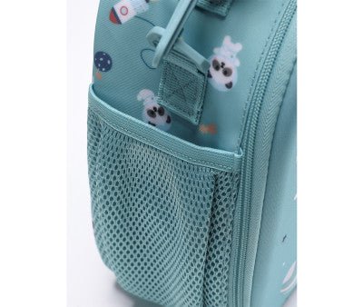 Para Comer Tutete Bolsa Merienda Térmica 3D Pandas En El Espacio verde para niños
