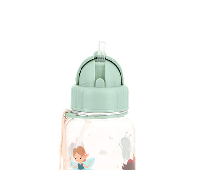 Para Comer Tutete Botella De Plástico Con Pajita The Wooden Boy beige para niños