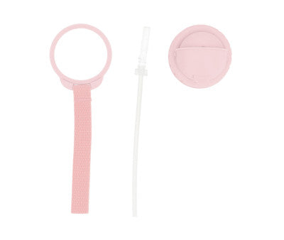 Para Comer Tutete Botella De Plástico Con Pajita Blossom Birds rosa para niños