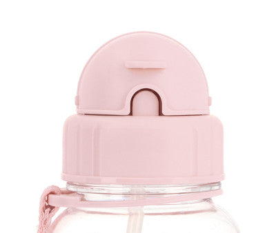 Para Comer Tutete Botella De Plástico Con Pajita Blossom Birds rosa para niños
