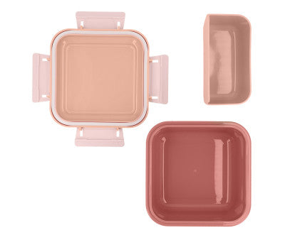 Para Comer Tutete Caja De Almuerzo Grande Mouse Fairies rosa para niños
