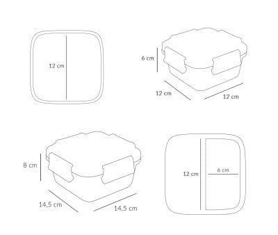 Para Comer Tutete Caja De Almuerzo Grande Mouse Fairies rosa para niños
