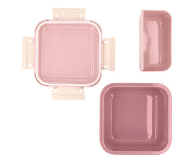 Para Comer Tutete Caja De Almuerzo Grande Blossom Birds rosa para niños