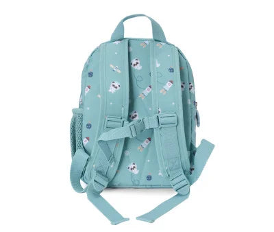 Paseo Tutete Mochila Infantil Pandas En El Espacio verde para bebe