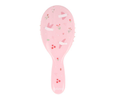 Baño Tutete Cepillo De Nylon Con Bolitas Protectoras Blossom Birds rosa para bebe